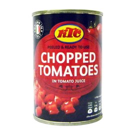 KTC - Chopped Tomatoes - 400g (Pack of 2)