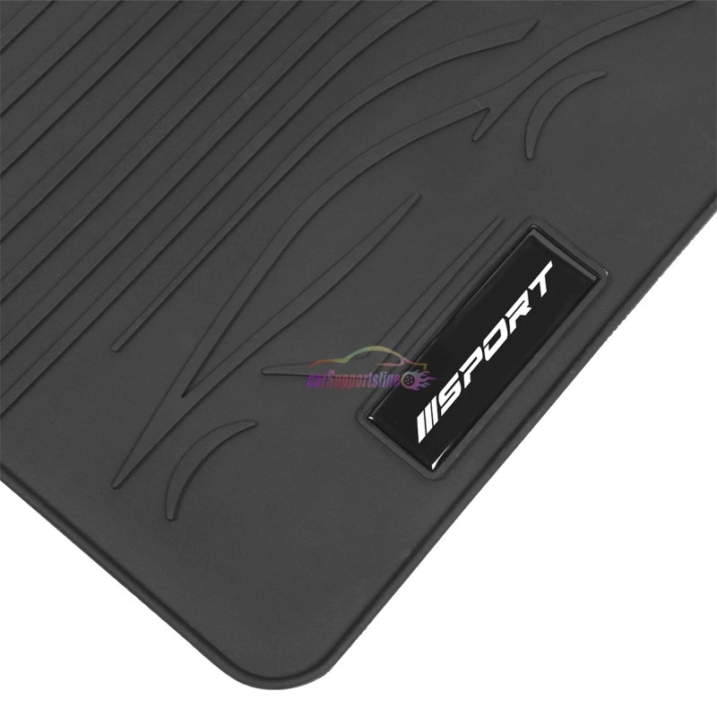 Unbranded Fit For 18-24 Toyota Camry Black Latex Floor Mats