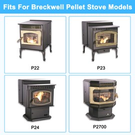 Burn Pot for Breckwell P23, P24 Blazer, P22 Maverick, P2700, P2000, P2000I, SP1000 & P1000 Big E, P2000FS Pellet Stoves, A-S-INSERT Burn Pot for Breckwell Pellet Stove