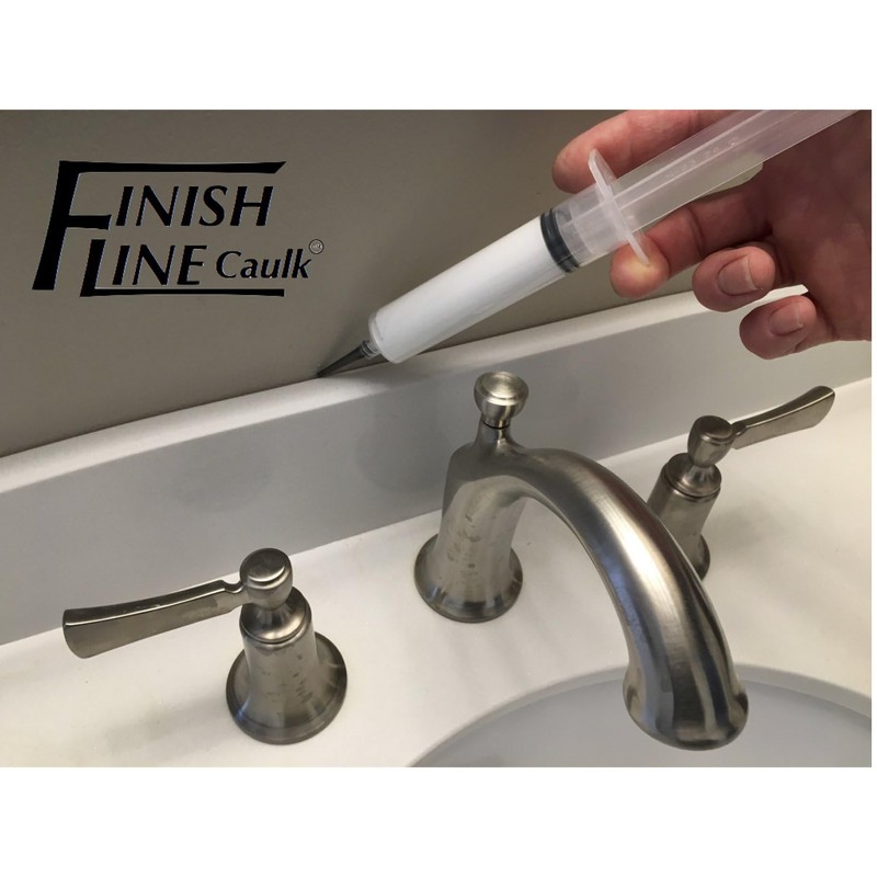 Finish Line Caulk Syringe Style Precision Caulking Tool (Finish Line