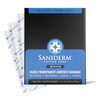 Saniderm tattoo bandage in personal pack size of 6 X