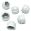 TERF® M20 White Plastic Hex Nut Bolt Dome Cap Cover