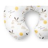 Nursing Pillow Cover for Twins - Soft Jersey Cotton, Breastfeeding,