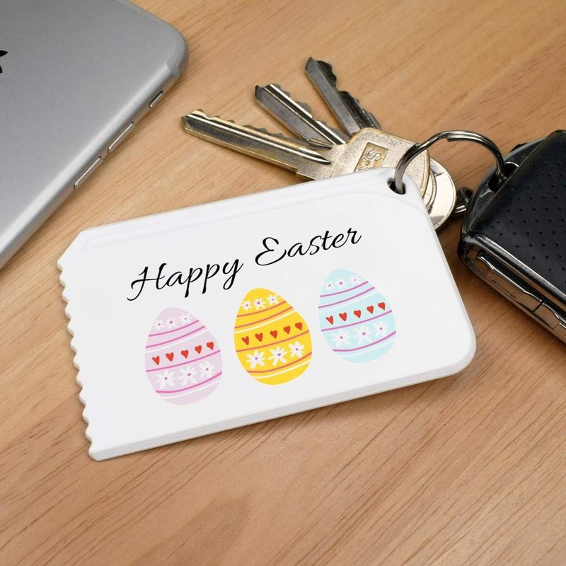 Azeeda 'Happy Easter' Plastic Ice Scraper (IC00041299)