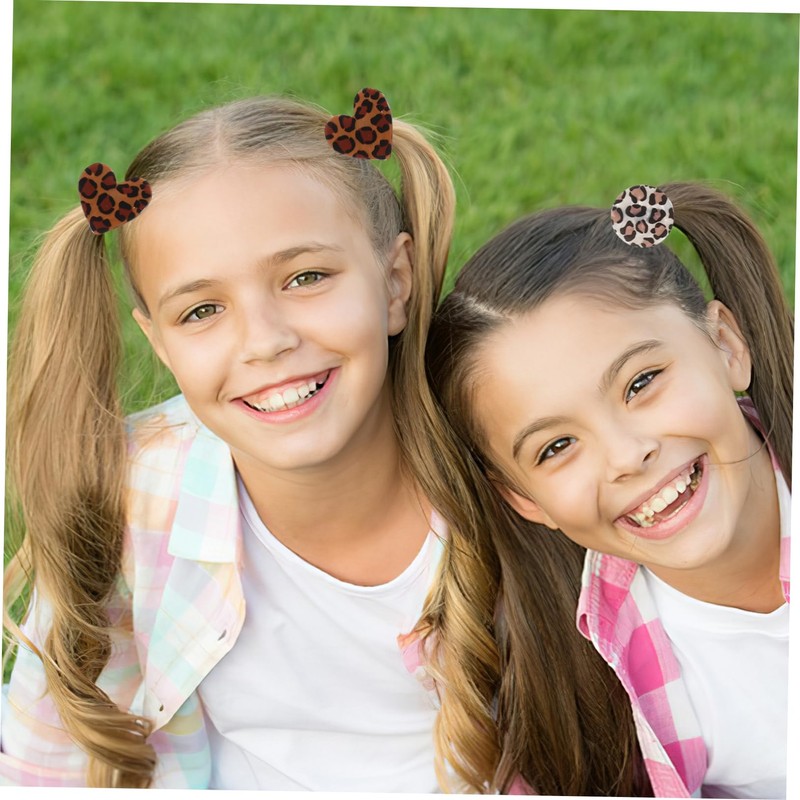 TOVINANNA 12pcs Elastic Hair Ties Leopard Hair Rope Fashion Women