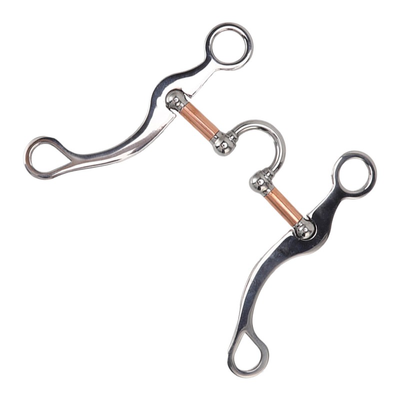 Horse Snaffle Bit Stainless Steel Rose Gold Plated Horse Gag