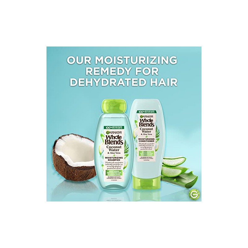 Garnier Whole Blends Refrescante agua de coco y extractos de
