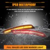 Front & Rear Fender LED Side Marker Lights for 2008-2014