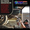TCP Global Air Undercoating Spray Gun with Gauge, Includes 22"