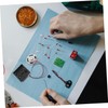 ABOOFAN Clock Movement Kit Silent Mechanism with Hourly Chime for