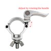1.5inch Quick Release Stage Truss Lighting Clamps Aluminum Alloy Heavy