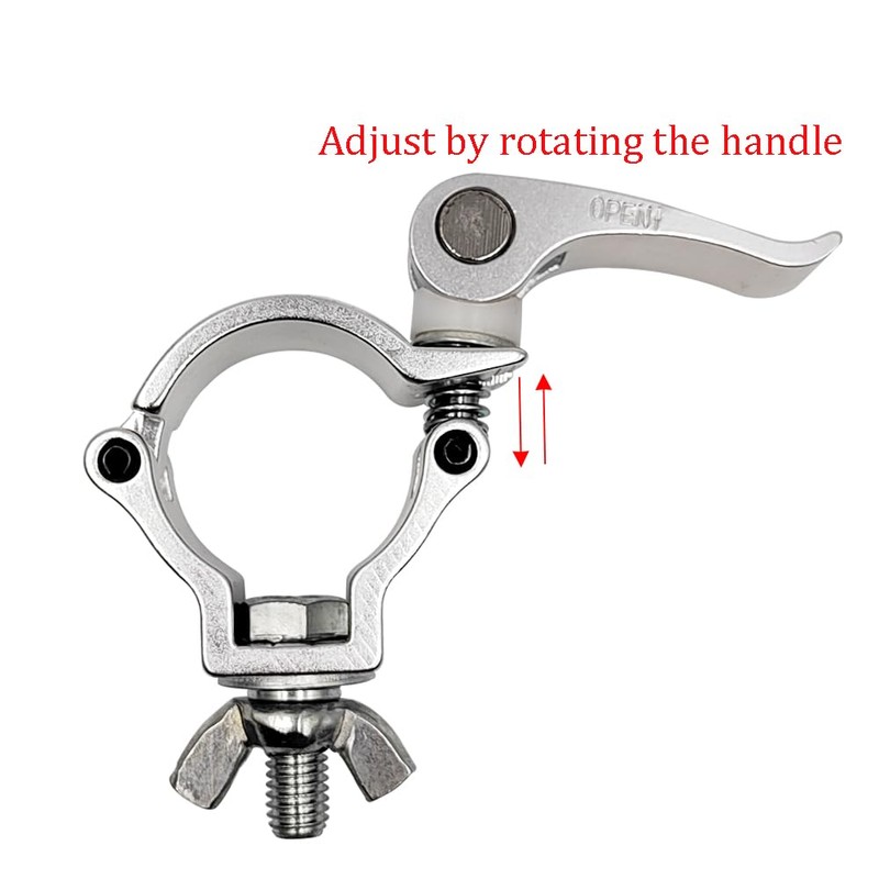 1.5inch Quick Release Stage Truss Lighting Clamps Aluminum Alloy Heavy