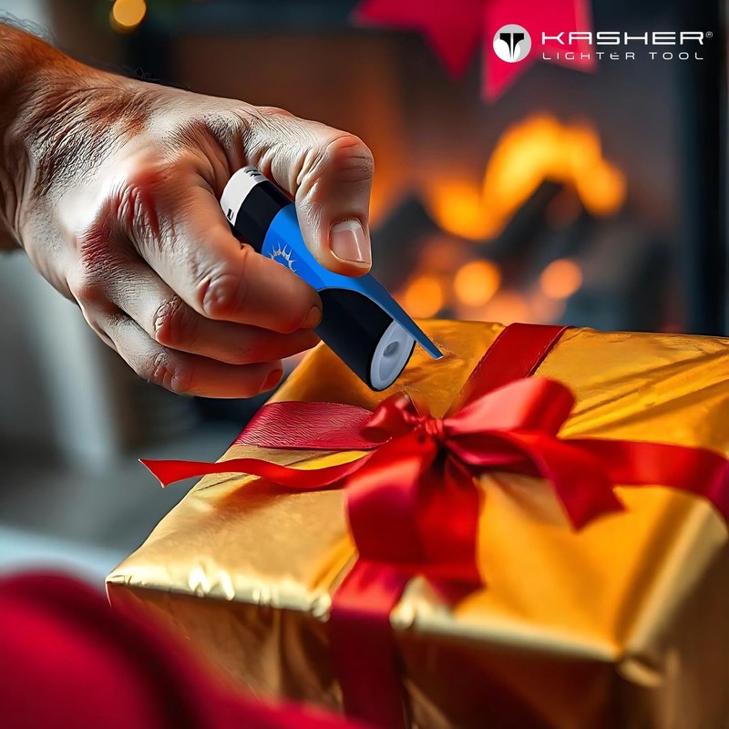 Kasher Classic Multi-Tool Lighter Case with Lighter - Lightweight, Durable