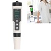 Water Tester 2 in 1 Detachable Probe Design ABS LCD