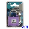 Colorful Jacquard Steel Plate Padlock N45 3 Pieces