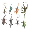 KOMBIUDA 8pcs Fake Lizard Toy Boys and Girls Lizard Model
