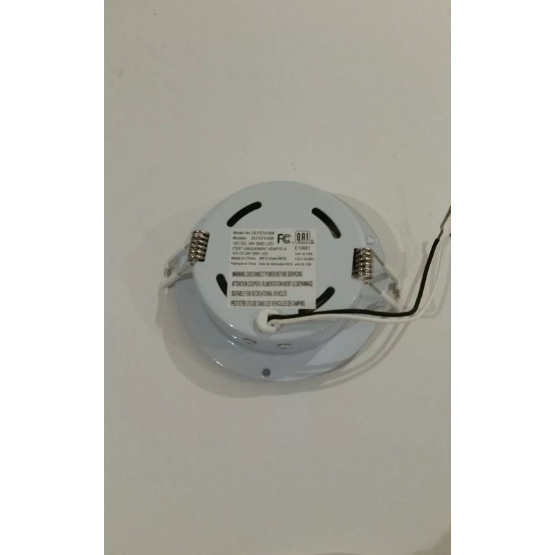 facon 12 VOLT RV SET OF 6 RECESSED 4 1/2"