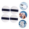 FRCOLOR 4Pcs Round Makeup Powder Puff Washable and Reusable Compact