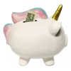 SFZ Alcancía De Ceramica Puerco Cerdo Unicornio
