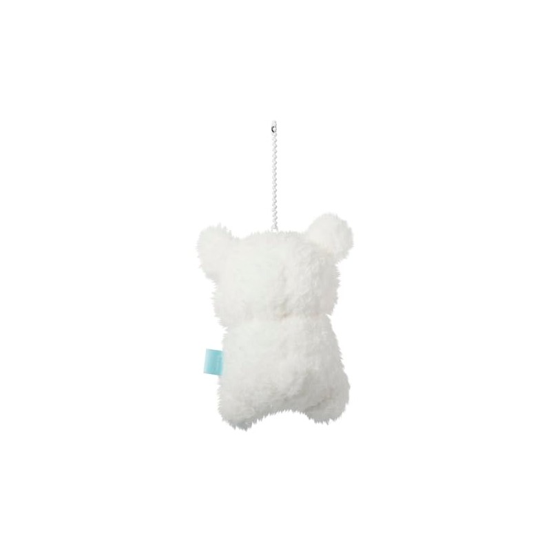 [Maltese] Maltese Stuffed Animal Mascot Ball Chain/Keychain Korean Puppy, white,
