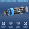 Home4me CR123A 3V Lithium Battery,12 Pack 1650mAh CR123A Batteries 10