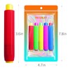 Paichley 5 Pieces Colorful Plastic Chalk Holders，Blackboard Adjustable Set for