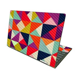 MightySkins Carbon Fiber Skin Compatible with HP Envy x360 13" (2021) - Bright and Happy | Protective, Durable, and Unique Vinyl Decal Cover | Easy to Apply | Made in The USA