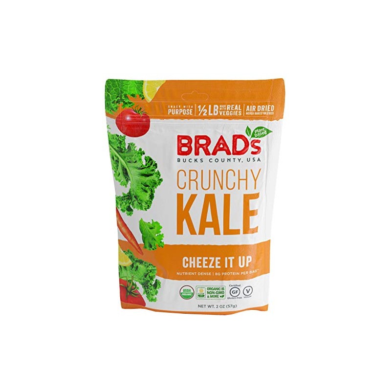 Brad's Plant Based Organic Cheeze it Up Crunchy Kale 2