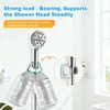 Hibbent Showerhead Holder, Strong Adhesive and Waterproof Handheld Shower Holder