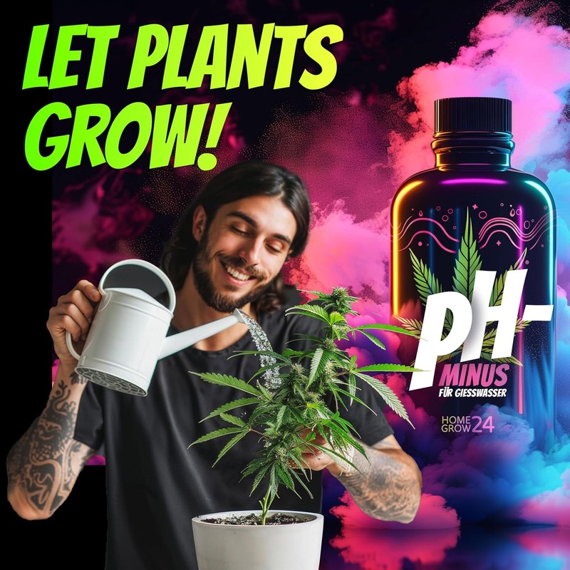 HOMEGROW24 PH Minus 500 ml, Organic pH Reducer for Optimal