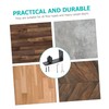 TEHAUX Sliding Door Floor Guide Swing Stop for Barn Doors