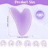 Ubamdom 20 Pcs Gua Sha Facial Tool Resin Gua Sha