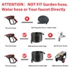 Sooprinse Short Pressure Washer Gun with Foam Cannon, Foam Cannon