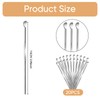 20 Pcs Ear Spoon Metal Ear Cleaner Portable Metal Ear