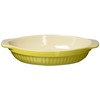 DELISH KITCHEN Pearl Metal Au Gratin Plate, Yellow, 7.5 x