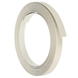 uxcell PVC Edge Banding 3/4 Inch x 33ft Self-Adhesive Edging Veneer Trim with Hot Melt Adhesive Pre-glued Tape for Veneer Tables Cabinet Repair Furniture Restoration, Khaki