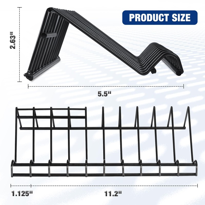 WORKPRO 2-Pack Plier Organizer Rack, Pliers Holder and Cutter Organizers,