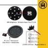 TMH 2pcs 4 Inch 12 Super Bright LED Tail Turn