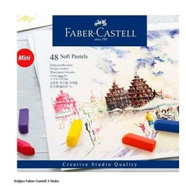 Faber-Castell Creative Studio Short Soft Pastel Set, 48 Colours