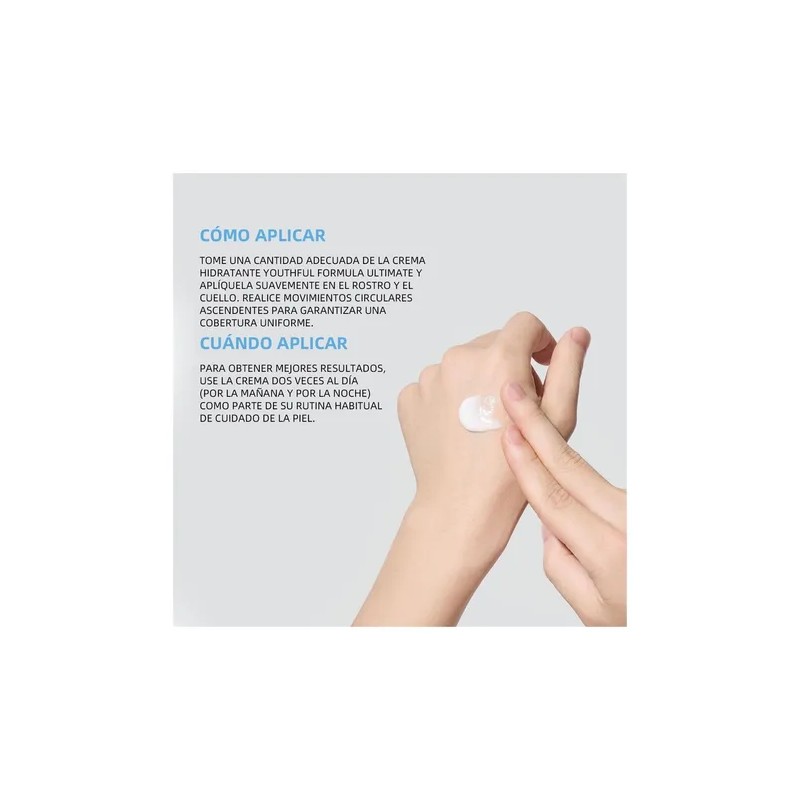 Ha 2*crema Hidratante Nida Youthful Formula Ultimate Centell