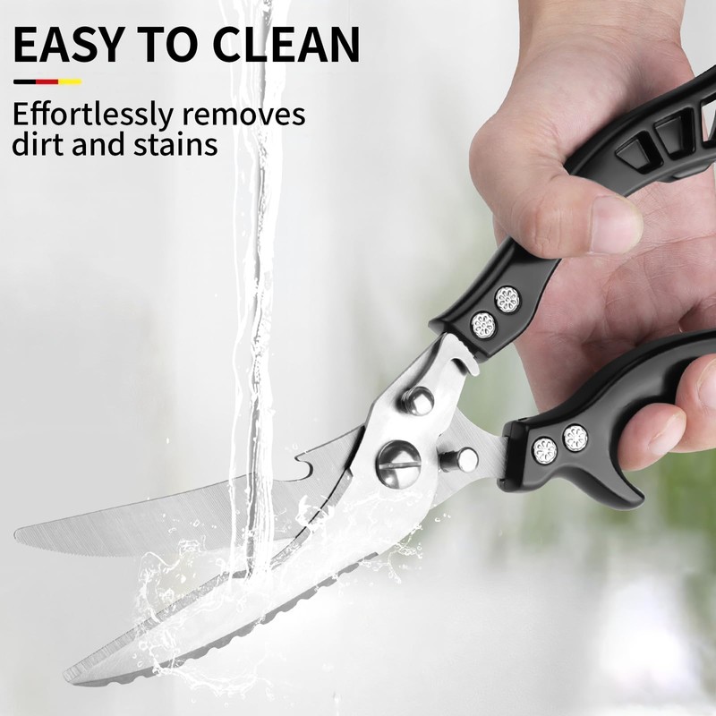 Heavy Duty Poultry Shears for Food: All Purpose Kitchen Scissors
