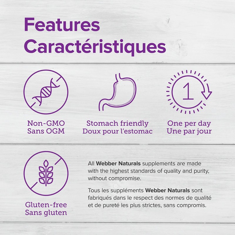 Webber Naturals Webber Naturals Gentle Iron Supplement with Vitamin C,