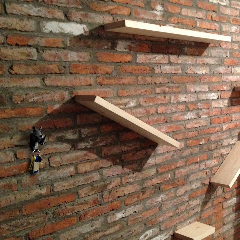 Cabeza de rinoceronte Herngee gancho para la pared/percha en forma
