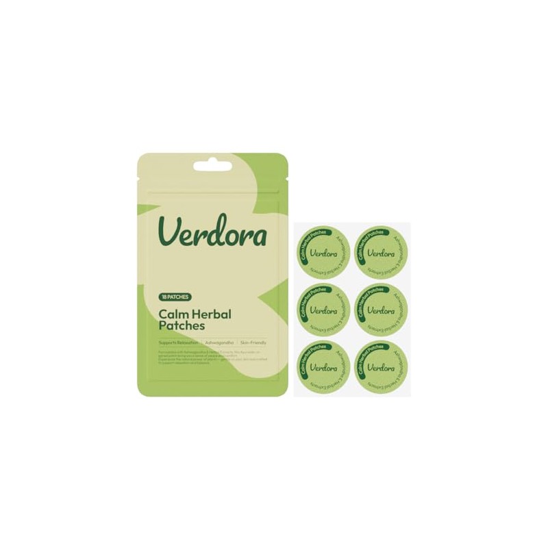 VERDORA Parches Aromáticos de Lavanda para Uso Externo, 18 Unidades