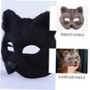 WOONEKY Realistic Fox Masks Animal Masks Cosplay for Men Women