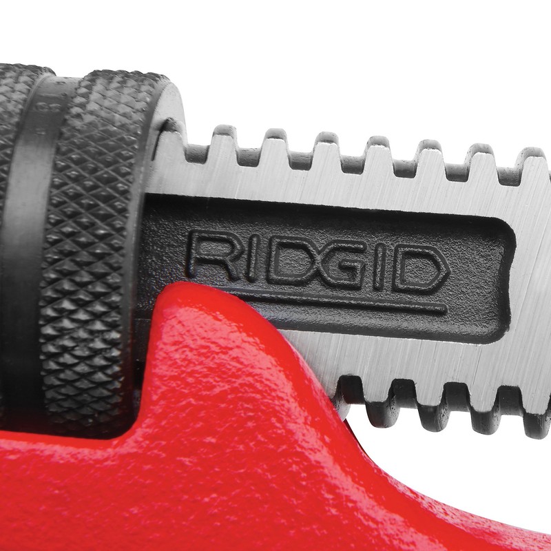 RIDGID 31010 Model 10 Heavy-Duty Straight Pipe Wrench, 10-inch Plumbing