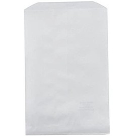 200 White Kraft Paper Bags, 5" x 7.5" Inch, Gift Bag, Good for Candy, Cookies, Doughnut, Crafts, Party Favor, Sandwich, Jewelry Merchandise- by RJ Displays