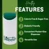 Sweetex Sugar Free, Calorie Free Sweetener Tablets, Convenient Pocket Size