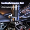 2 in 1 Car Cup Holder Expander, Adjustable and Rotating
