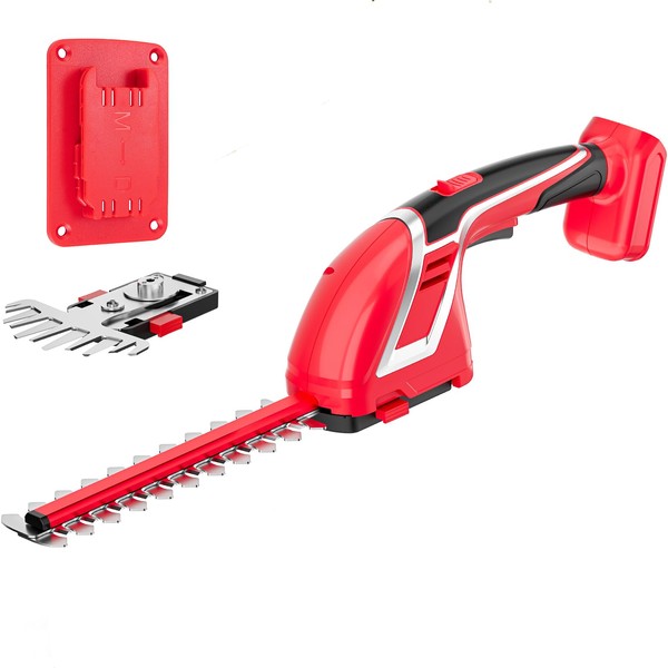 Rozlchar Cordless Hedge Trimmer & Grass Shears Handheld Compatible for